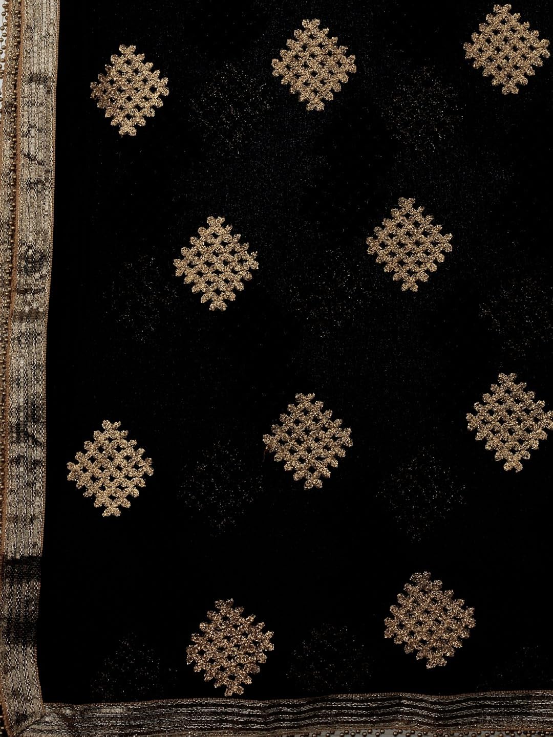 dupatta bazaar woman's gold embroidered chiffon dupatta