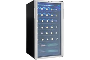 Danby Wine Cooler, 35 Bottle, Black, Platinum