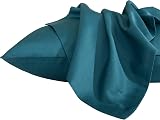NTBAY 2 Pack 500 Thread Count Egyptian Cotton Pillowcases Slate Blue 50x75 cm view 4