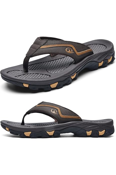 Flip Flops for Men, Mens Thong Sandals 