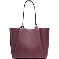 Amazon.com: COACH Pebbled Turnlock Chain Tote 27 Li/Black One Size