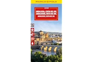 Andalusia, Costa del Sol Marco Polo Map