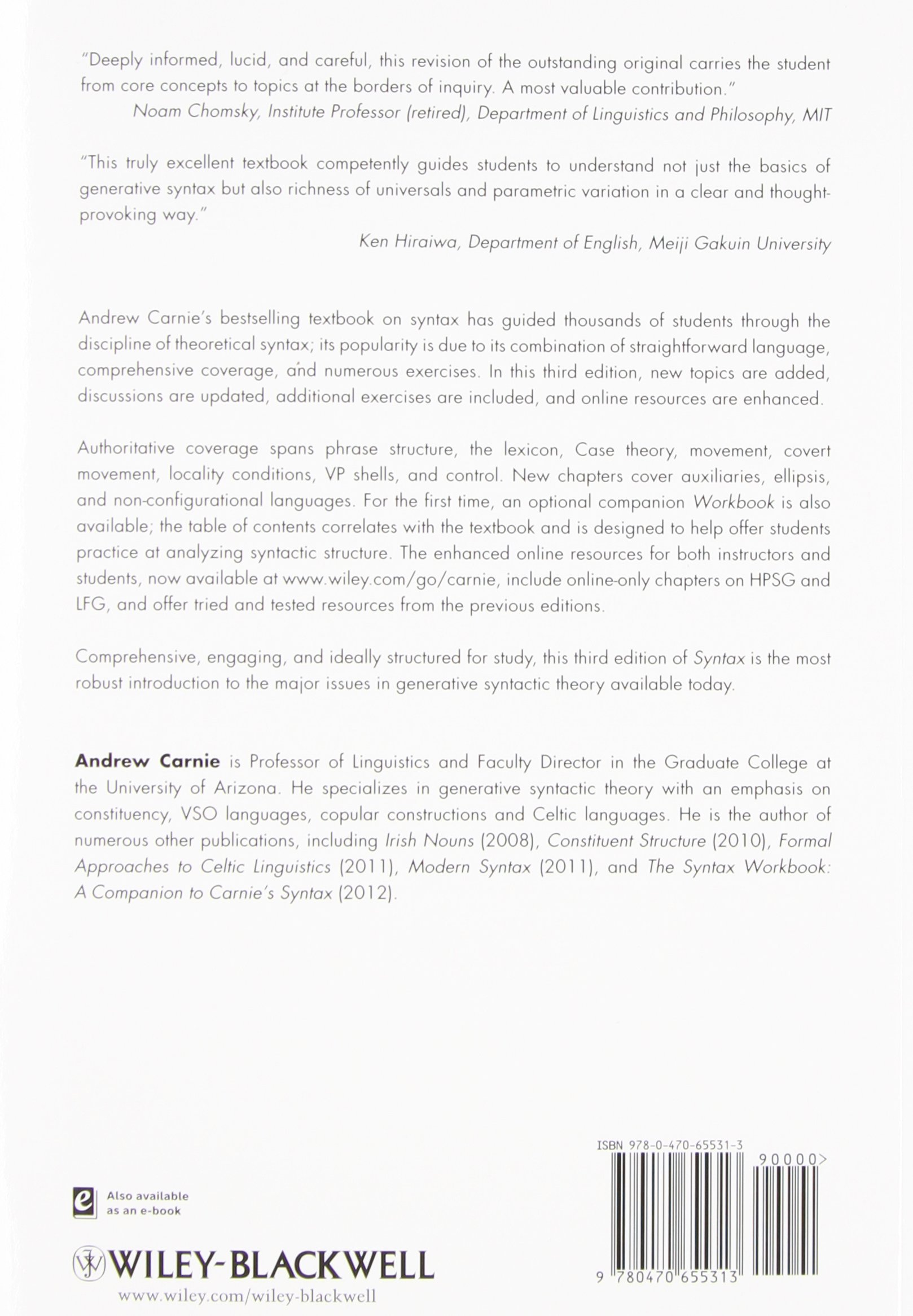 Syntax A Generative Introduction Answer Key Pdf