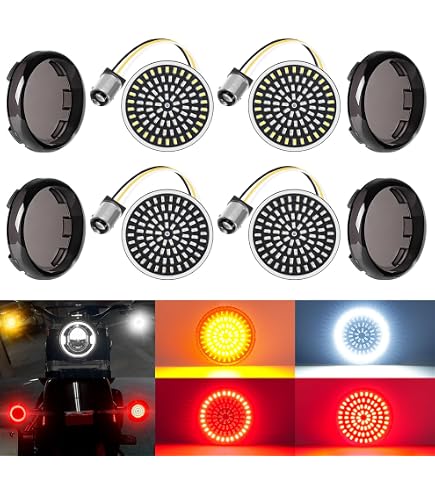 Amazon.com: Custom Dynamics TW49AWS Turn Signal (Smoked Housing 