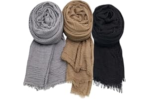 AXE SICKLE Women Scarf Shawl for All Season 3PCS Scarve Wrap Scarve.
