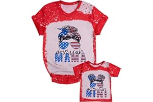 FRYAID Mommy and Me Matching Shirt Outfit Mama Mini Leopard Love Heart Tshirt Mom Daughter Family Matching Set Clothes