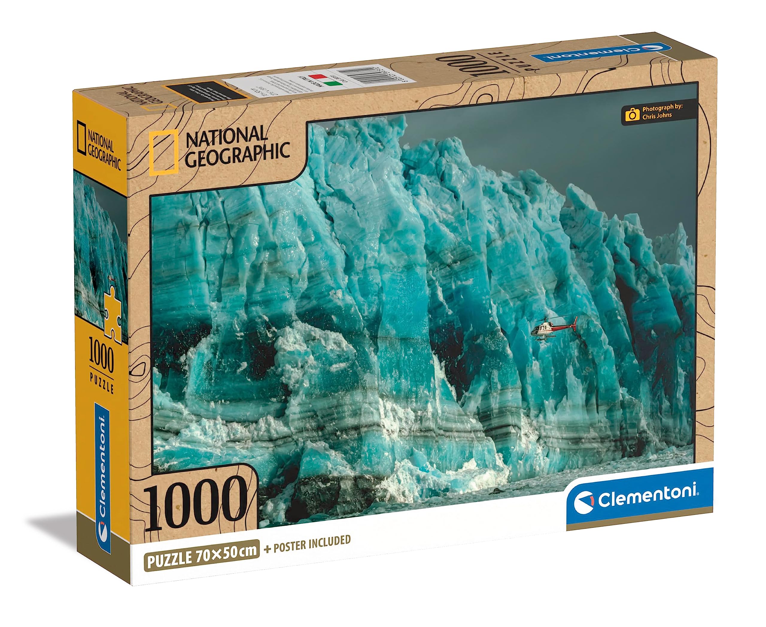 Clementoni 1000 el. Compact National Geographic [PUZZLE]