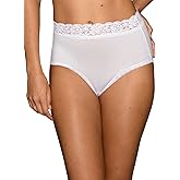 Vanity Fair Women’s Flattering Lace Panties: Lightweight & Silky with Superior Stretch