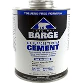 Barge Toluene Free All-Purpose Clear Cement, 32 Ounces