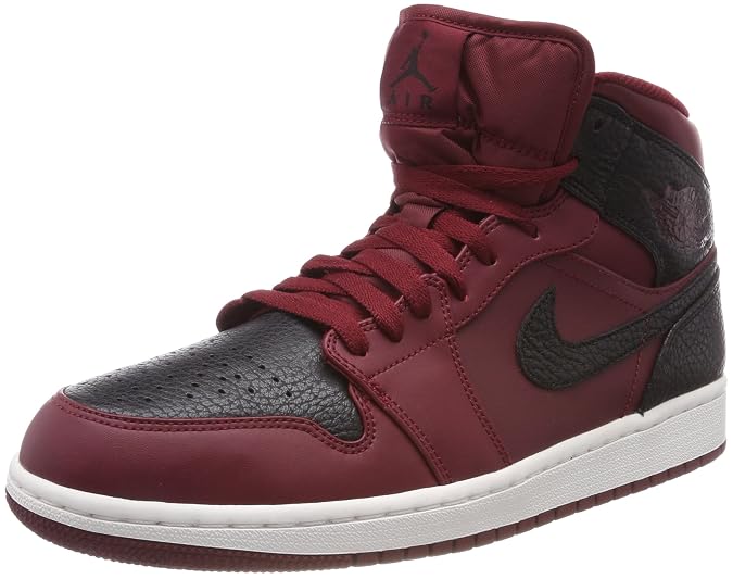 Amazon.com | Jordan Mens Air 1 Mid Low Top Lace Up Basketball Shoes