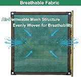 BeGrit Garden Privacy Screen 2m x 10m 90% HDPE UV Windbreak Fence Net view 5