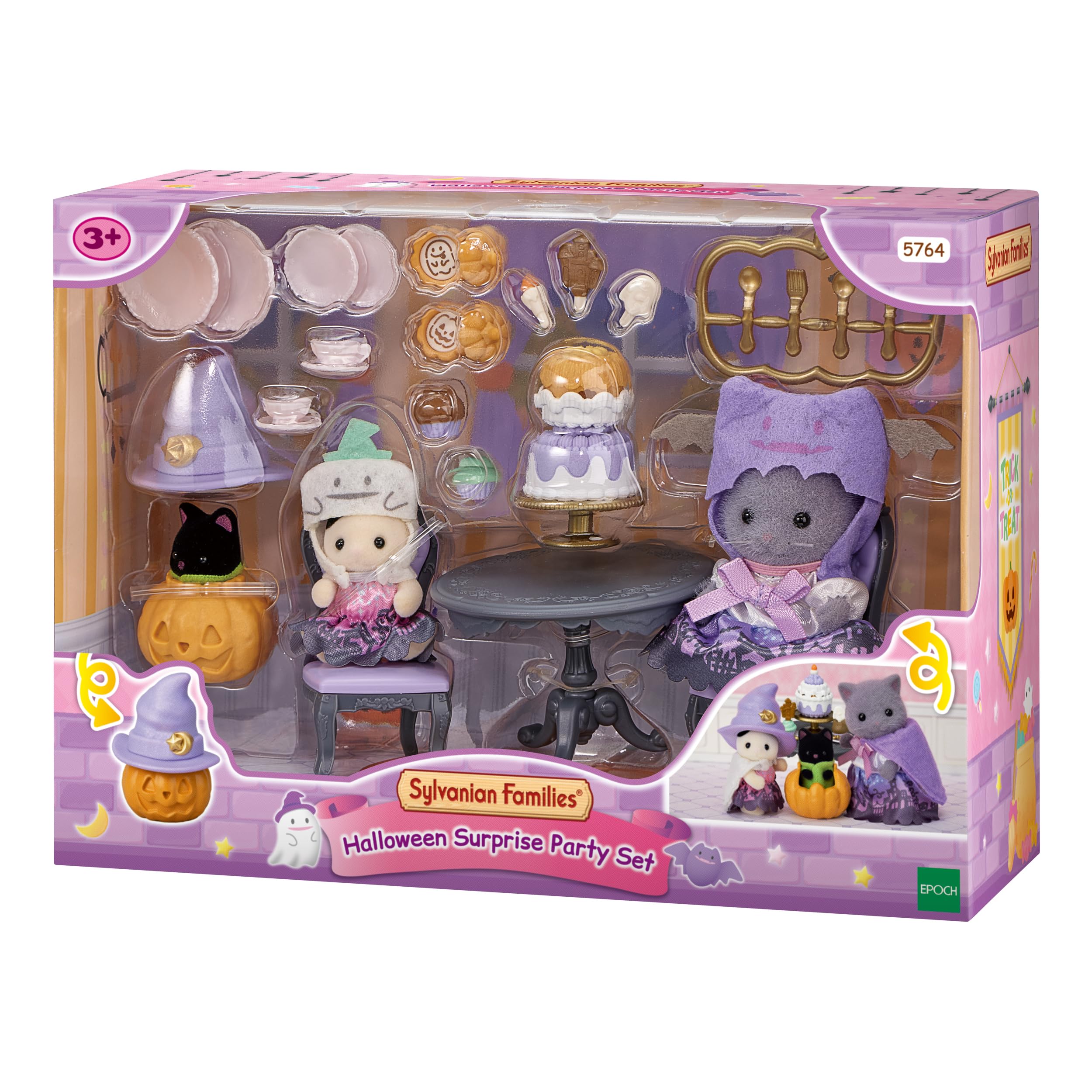 Sylvanian Families - 5764 Halloween Surprise Party Set - Dollhouse Playsets