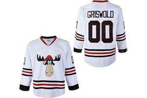 THE GROSS SISTERS Clark #00 Griswold Men's Movie Hockey Jersey X-Mas Christmas Vacation Stitched S-4XL