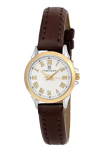 Timewear Analogue Round Beige Dial Womens Watch - 107Wdtl