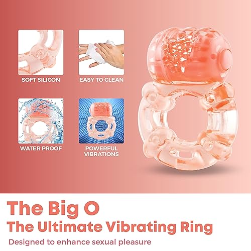 Screaming O - Big O, Iconic Cock Ring, Large Version, Natural Color - Vibrating  Cock Ring - Penis Ring, Reusable Vibrator - Couple Sex Toys, Dick Ring for  Mutual Pleasure in Saudi