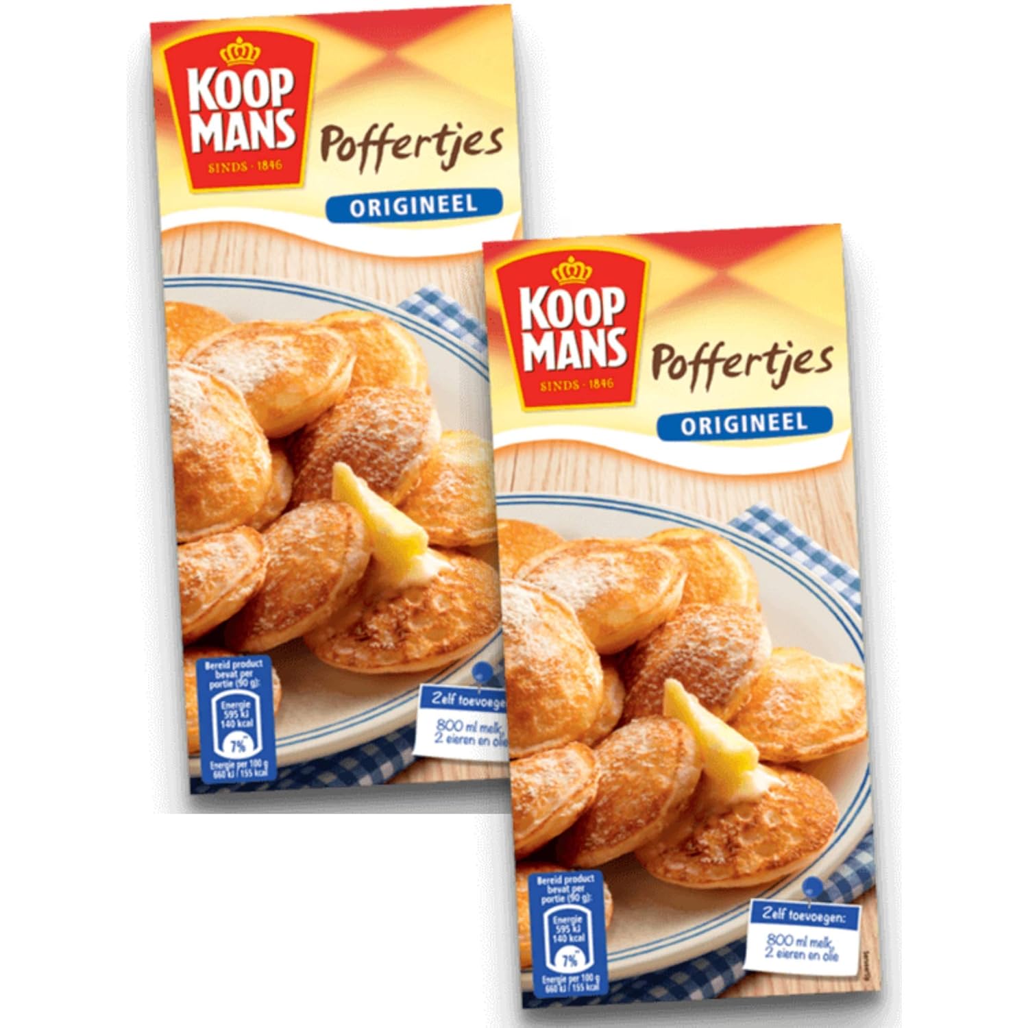 Koopmans Poffertjes Mini Dutch Pancakes Mix (2Pack