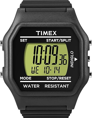 timex square digital watch