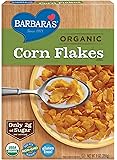 Barbara's Organic Corn Flakes Cereal, 9 oz Box, Gluten Free, Vegan, 9 Oz Box (Pack of 6)