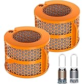 RONGJU Air Puri-Fier Humidifier Carbon Fiber Evaporator Filter Replacement Part for Dy-Son PH01 PH02 PH03 PH04 PH3A Air Pur-ifier Replacement Parts,2 Pack