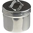 Graham-Field 3238 Grafco Ointment Jar with Strap Handle Cover, Stainless Steel, 8 oz Capacity, 2-1/2" x 3-1/8"