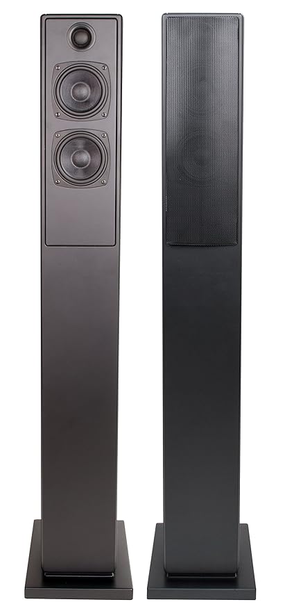 Blue Aura X40 Floor Standing Bluetooth Speaker System Amazon Co