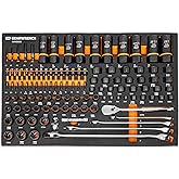 GEARWRENCH 97 Pc Bolt Biter Mechanics Tool Set w/Foam Storage | GWMSBBS02