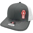 Peterbilt Truck Hat – Charcoal / Neon Safety Yellow Mesh Richardson 112 Cap, Adjustable