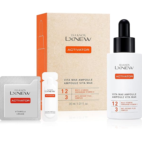 Amazon.com : ISA KNOX LXNEW VITAMIN MAX Ampoule Set (2fl oz