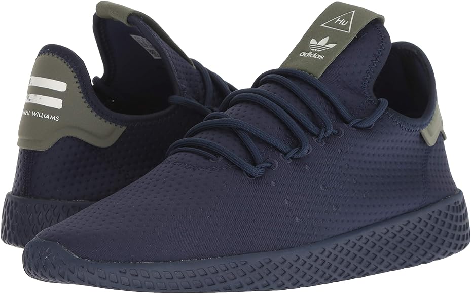 adidas x pharrell williams navy tennis hu shoes