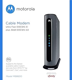Best Budget-Friendly Gaming Modem for Security: Motorola Ultra Fast DOCSIS 3.1 Gigabit Cable Modem