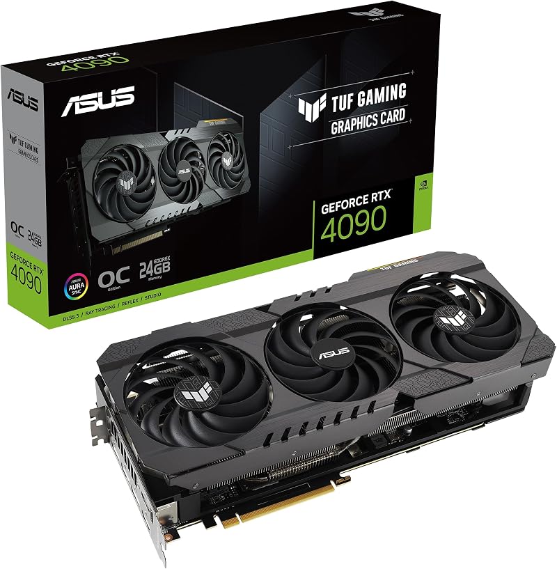 ASUS TUF Gaming RTX 4090 OG OC 24GB GDDR6X Graphics Card PCIe 4.0 DLSS 3