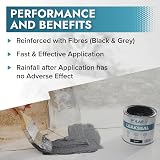 Polar Leak Seal Paint 1L White Waterproof Roof Sealant - Easy One Coat view 4