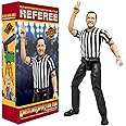Figures Toy Company Ultimate Three Counting & Talking Wrestling Referee Action Figure with Deluxe Articulation for Wrestling Action Figures