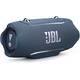 JBL Xtreme 5 - Portable Waterproof Speaker - Blue | Legendary JBL sound that hits harder with AI Sound Boost, Up to 28 hours of playtime, Shoulder strap with floating hooks