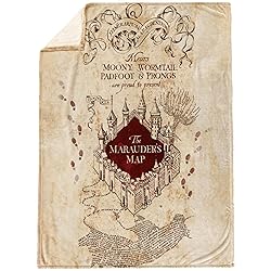 Warner Bros. Harry Potter Marauders Map Throw