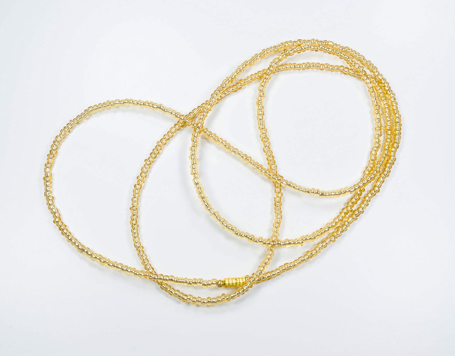 real gold waist beads