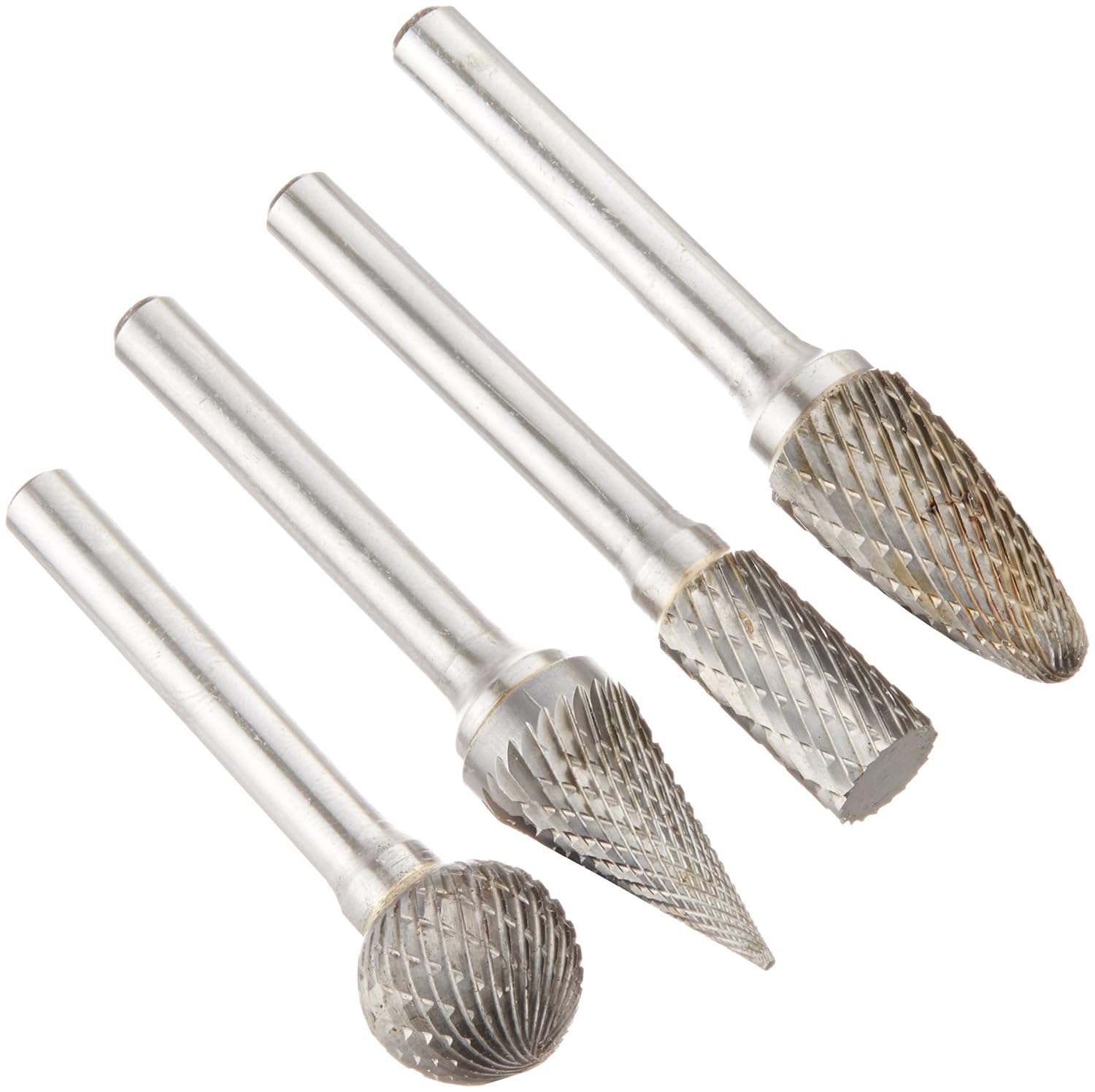 Walter 01V990K Carbide Bur Assortment Production Set 4 Piece Fine