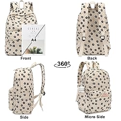 Bluboon School Backpack for Teen Girls Bookbags