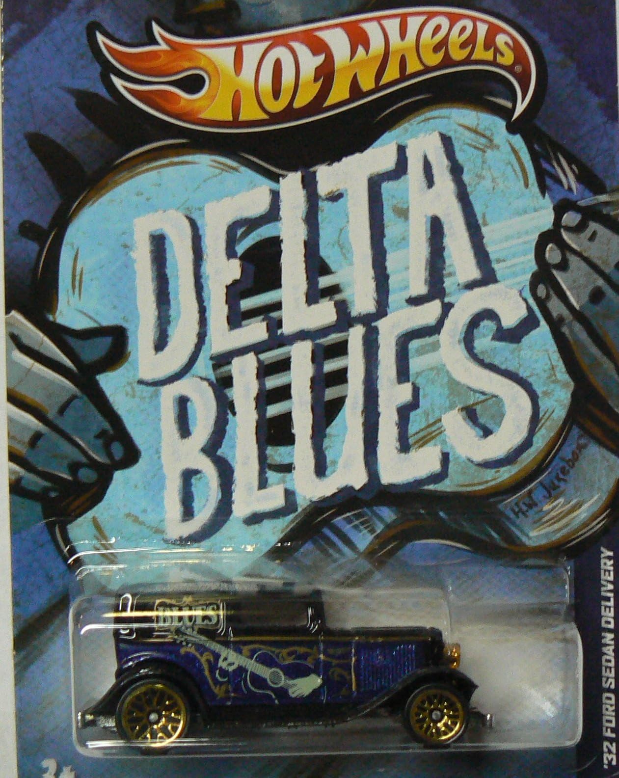 Hot Wheels HW Jukebox 4/32 Delta Blues '32 Ford Sedan Delivery