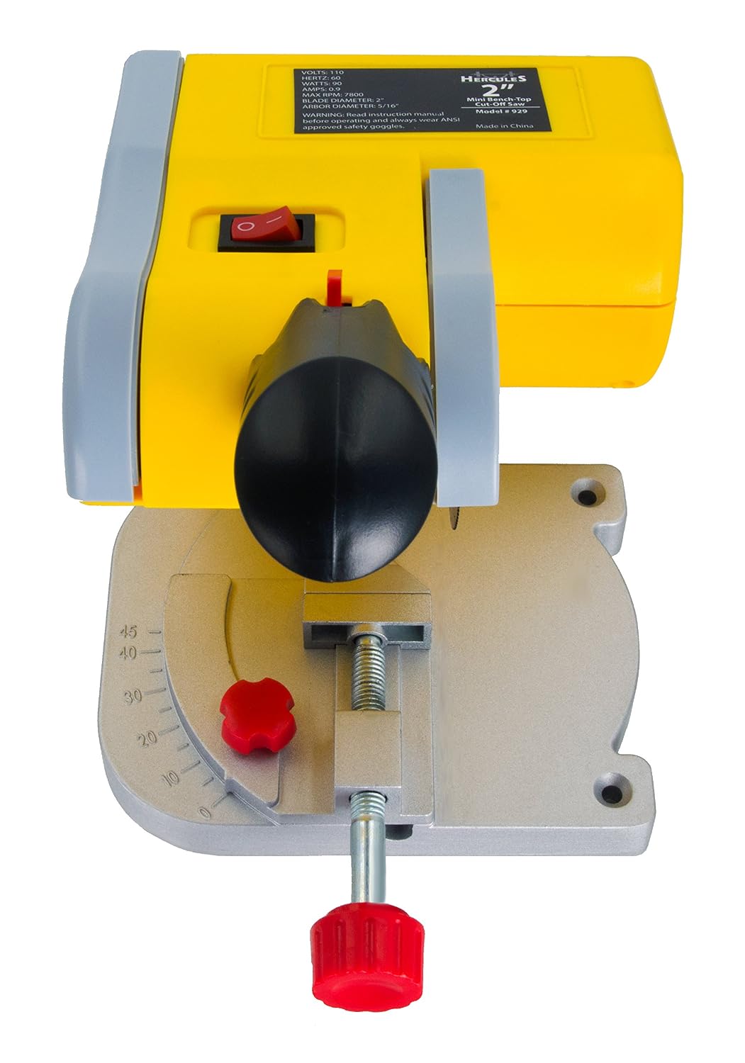 Hercules Mini Benchtop Cut-Off Miter Saw for Hobby Crafts (Mini Cut-Off