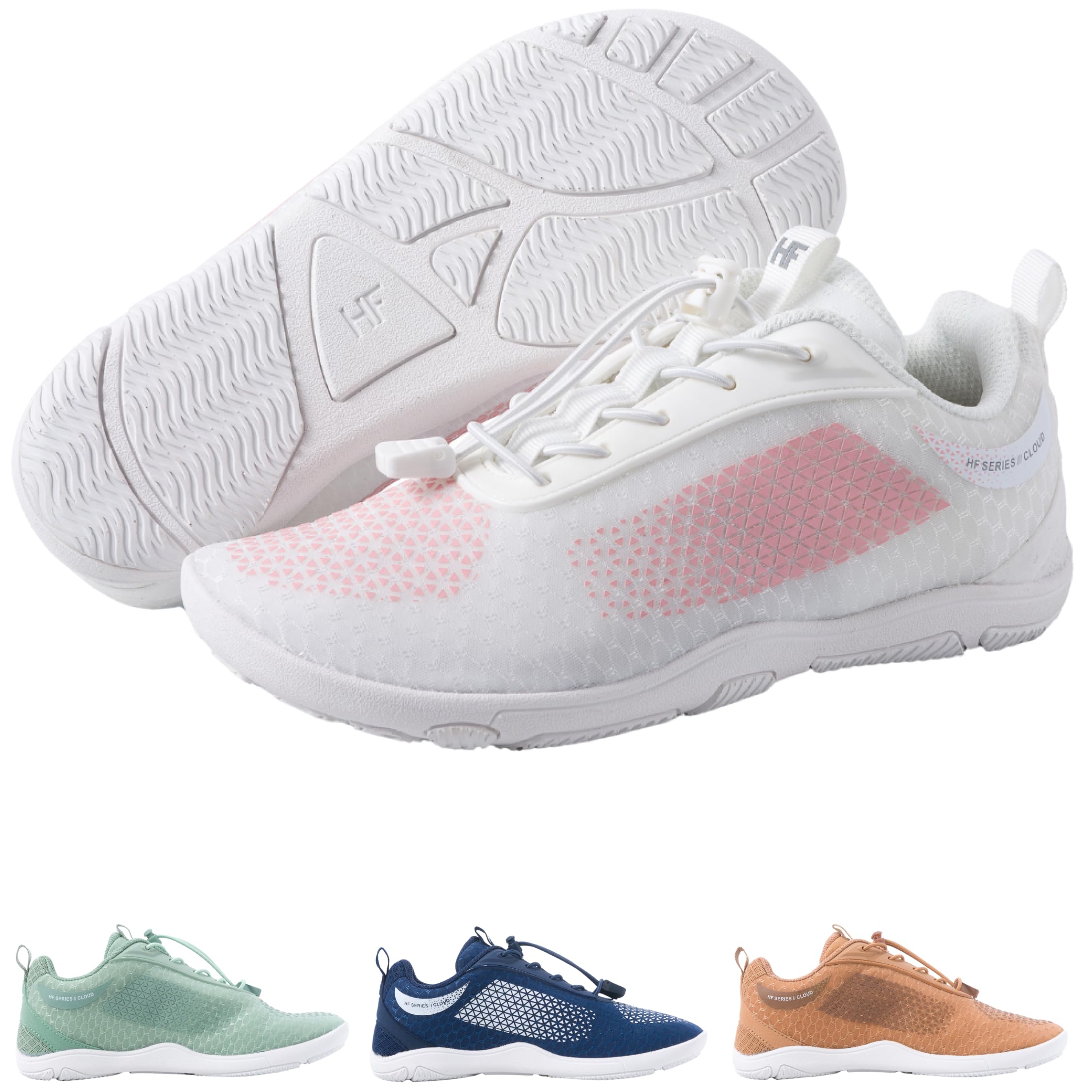 Photo 1 of Hike Footwear HF Flow Barefoot Shoes for Women & Men - Minimalist Shoes with Arch-Support, Breathable Splash-Proof & Versatile Boot, Ergonomic Pain-Relief Posture Improvement Hiking Boots