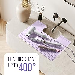 Maplefield Silicone Bathroom Sink Cover for Extra