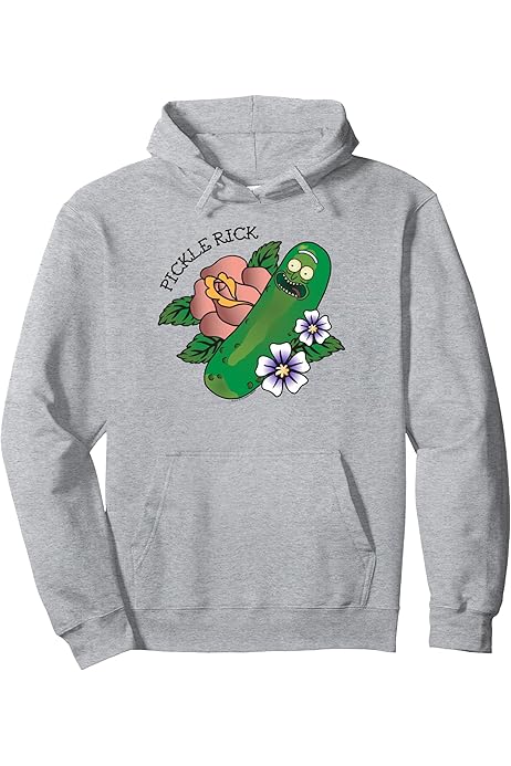 Amazon.com: Rick and Morty BOOM! PICKLE RICK! Hoodie Pullover Hoodie :  Clothing, Shoes \u0026 Jewelry