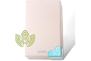 MODERA Organic Cotton Dual-Sided Crib Mattress | 2-Stage Premium Memory Foam CertiPUR-US Hypoallergenic Baby Mattress, Firm Support for Infant, Cooling Gel for Toddler, Waterproof Washable Cover, (Pink)