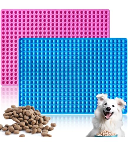 RUGVOMWM Silicone Baking Molds 6-Pack - Paw & Bone Shapes For Chocolate, Candy & Soap