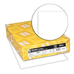 Neenah Index Cardstock, 8.5" x 11", 90 lb/163