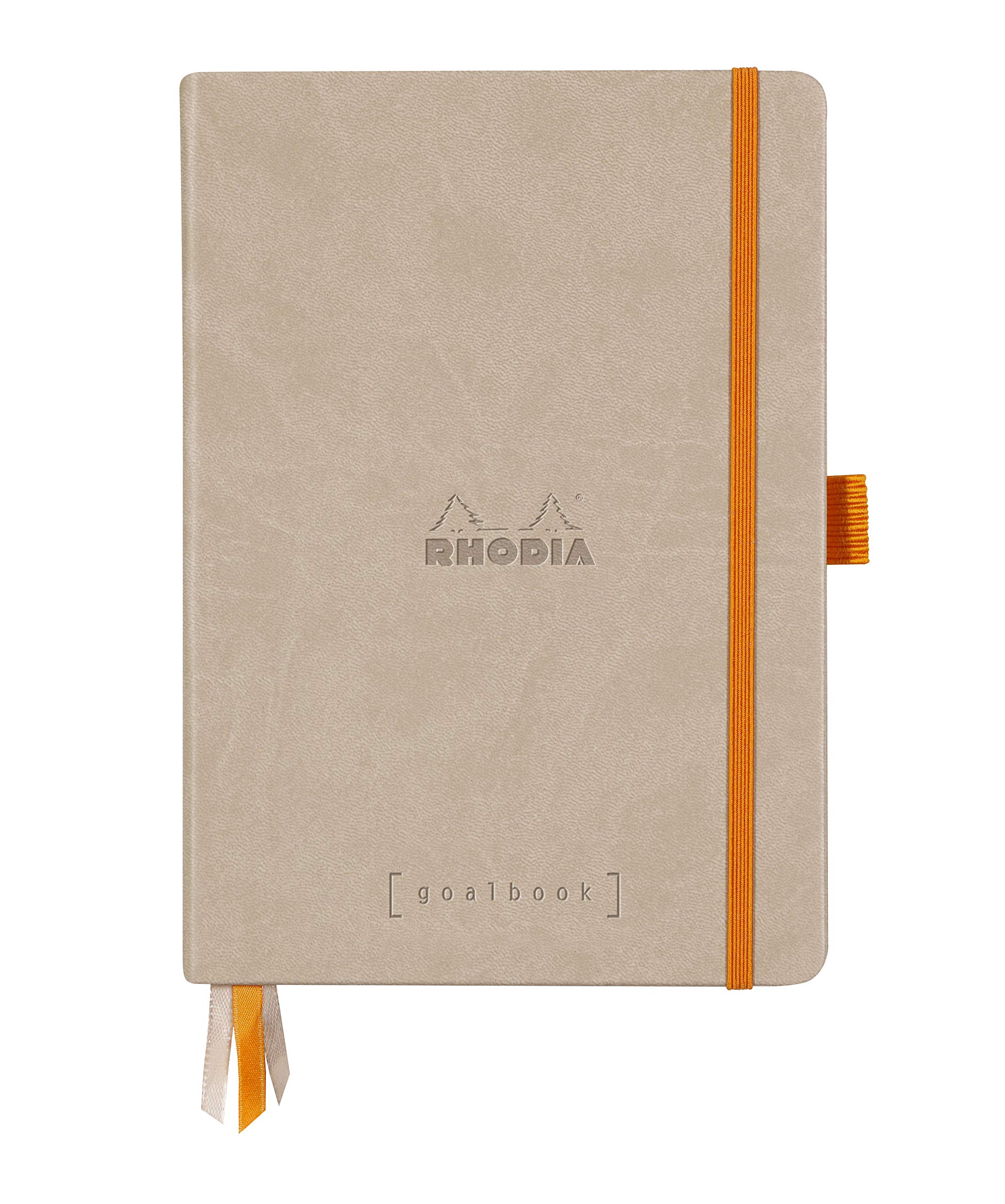 Rhodia Hardcover Goal Book, A5, Dot - Beige