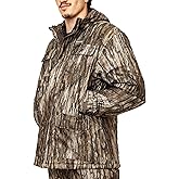 Realtree Men's Camo Hunting Insulated Cold Weather Parka Jacket - Water-resistant, Mid-weight and Super Warm