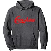 Crenshaw Red Text Design Pullover Hoodie