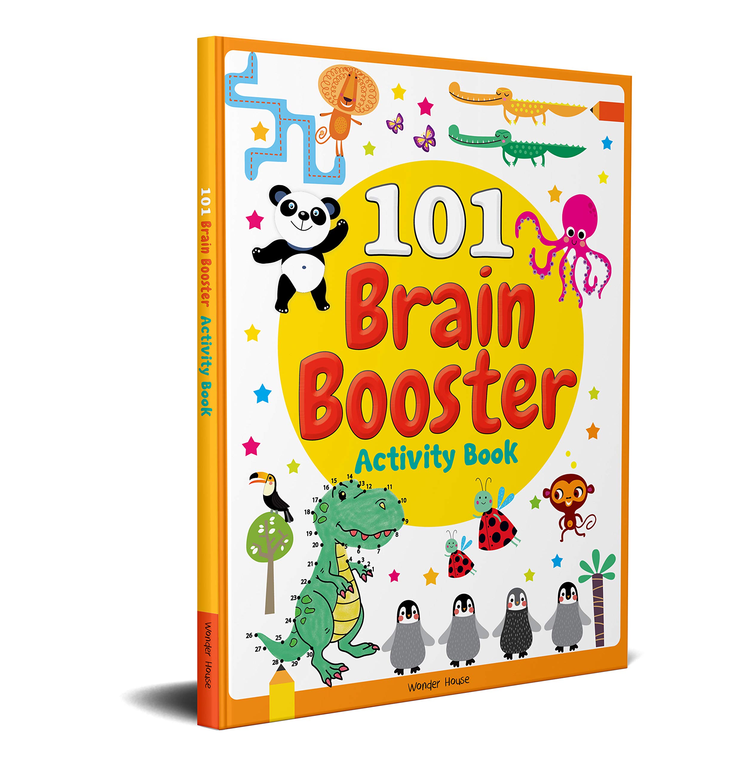 amazon 101 brain booster activity book fun activity book for children wonder house books 9789388369794 books